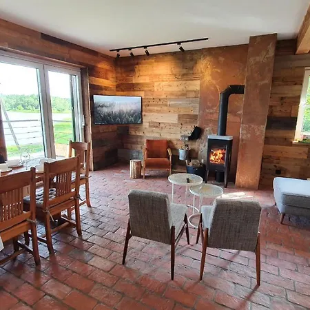 Casa de Férias House With Sauna, Beach, Amazing View, Forests And Bikes Podwilczyn