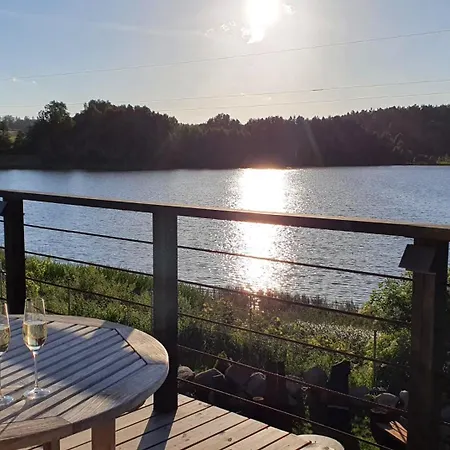 Casa de Férias House With Sauna, Beach, Amazing View, Forests And Bikes Podwilczyn