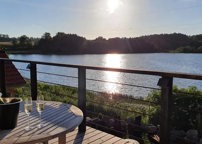 Feriehus House With Sauna, Beach, Amazing View, Forests And Bikes Podwilczyn