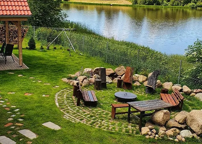 Dom wakacyjny House With Sauna, Beach, Amazing View, Forests And Bikes Podwilczyn
